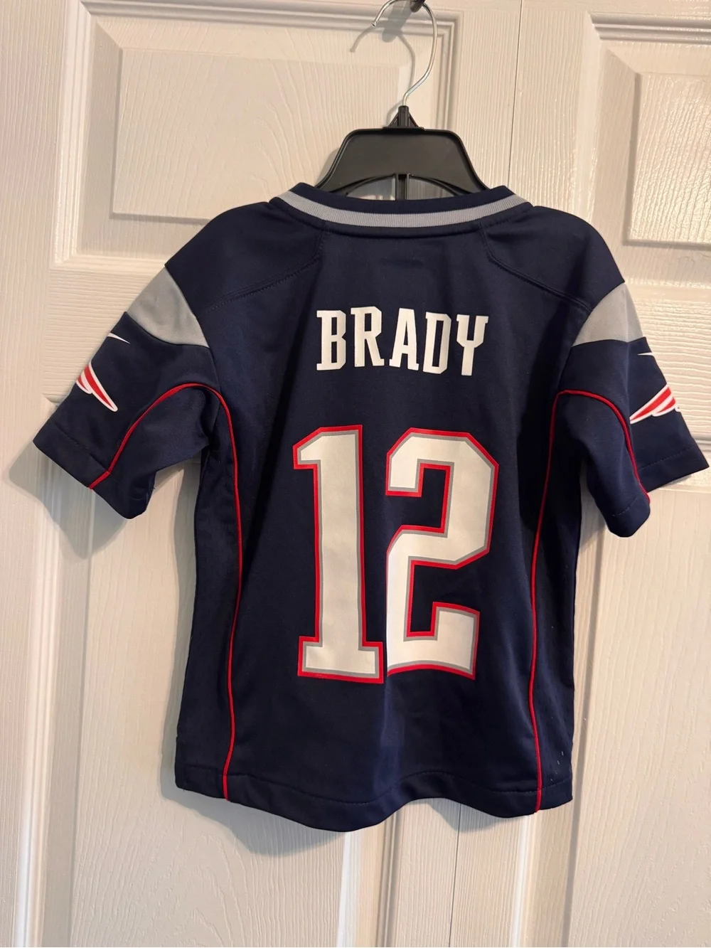 Youth (S) Nike Tom Brady New England Patriots Vapor Untouchable Limited Jersey.